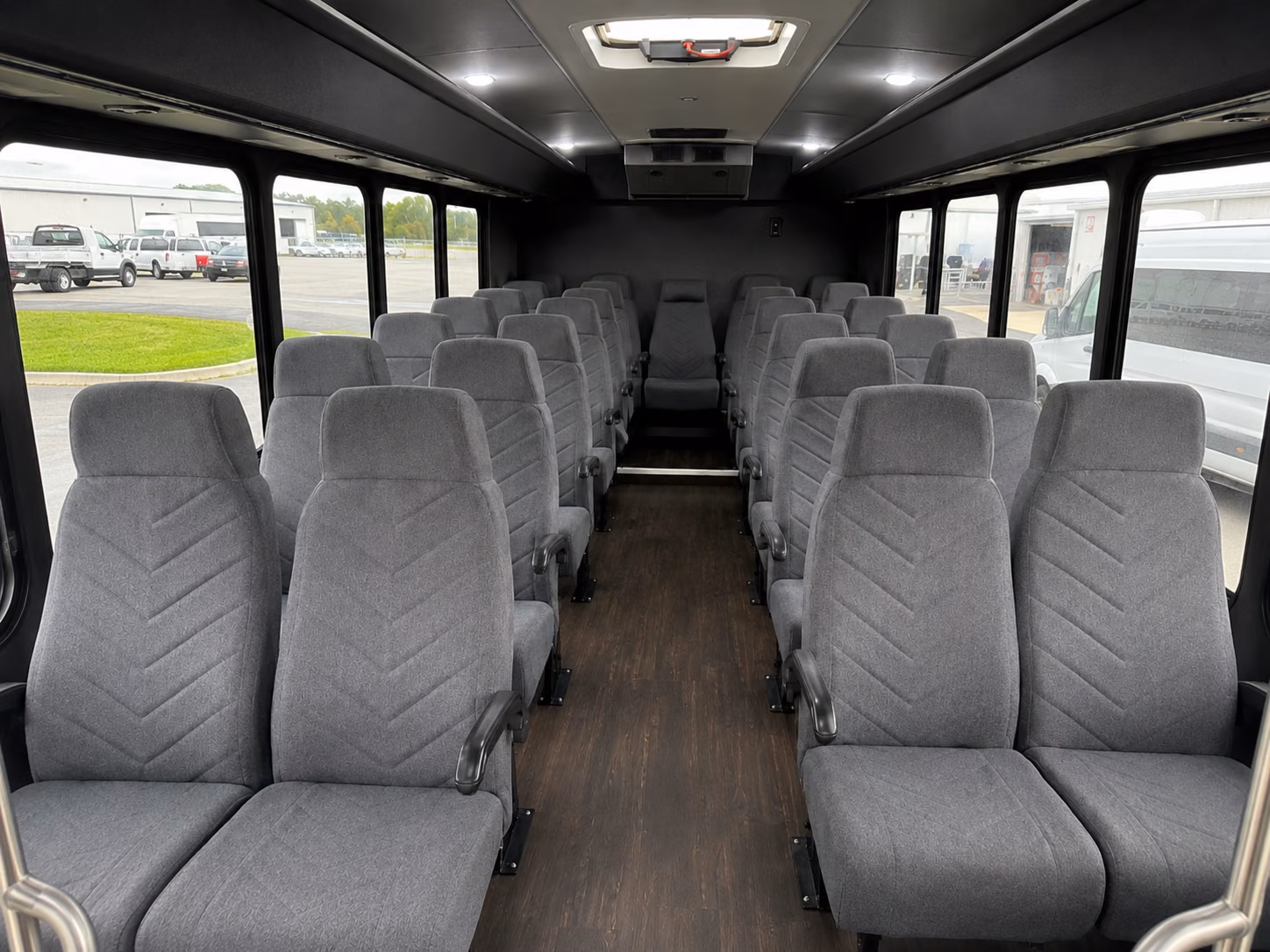 pasco 15 passenger minibus interior