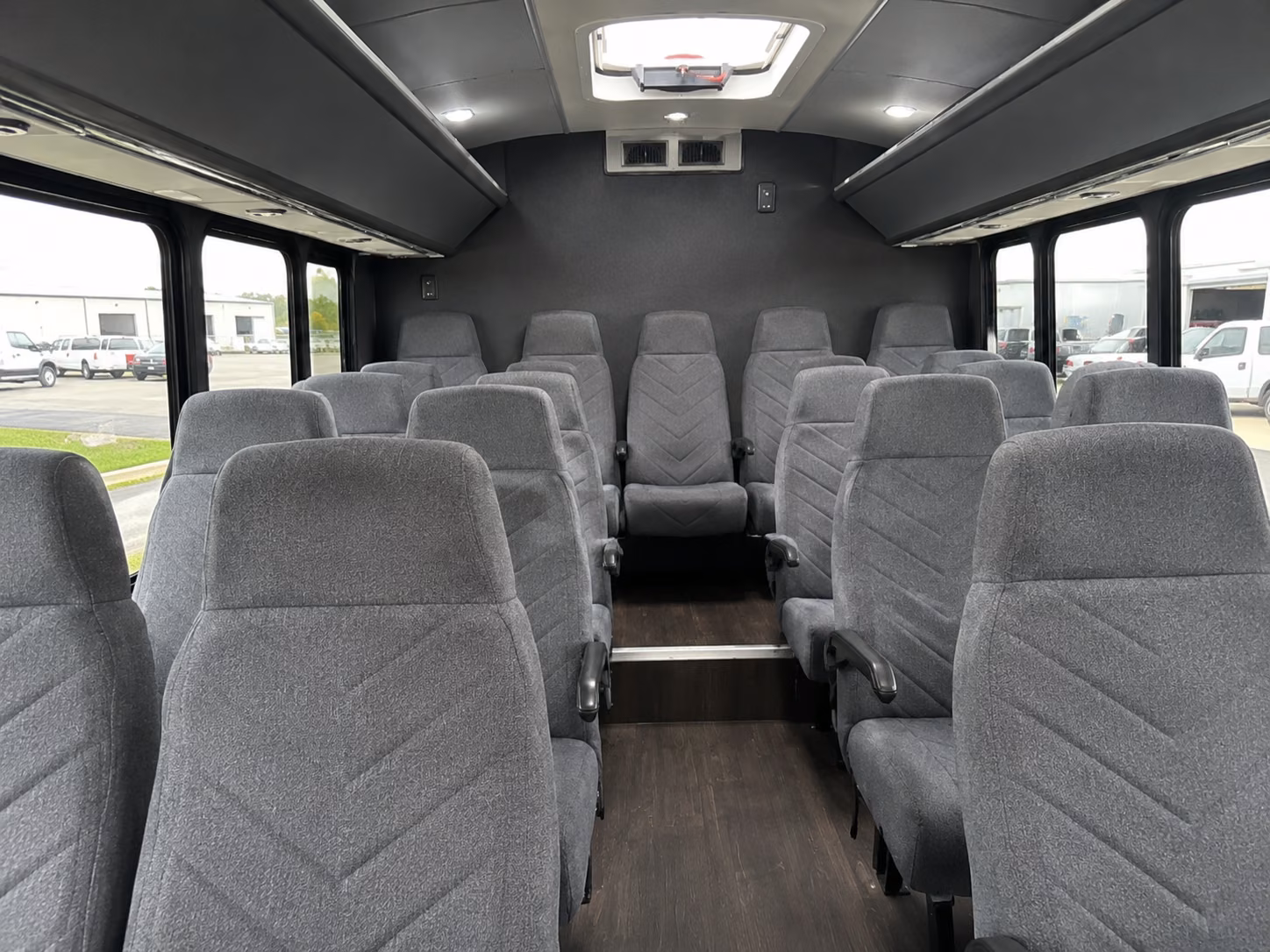 pasco 20 passenger minibus interior