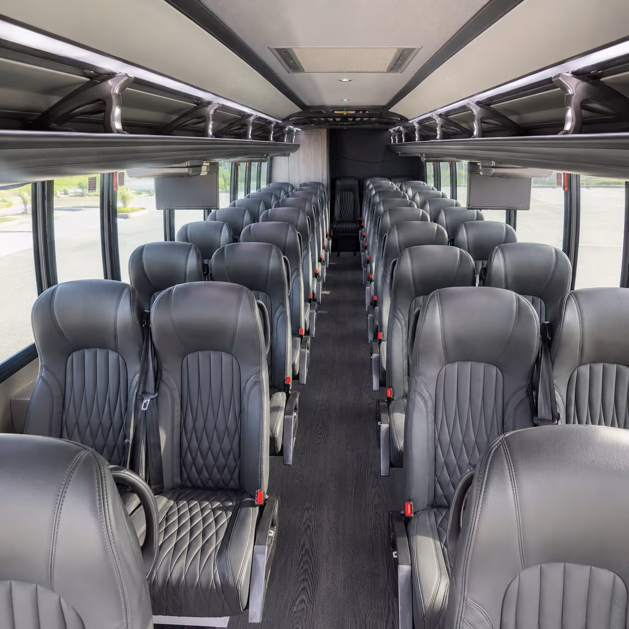 pasco 25 passenger minibus interior