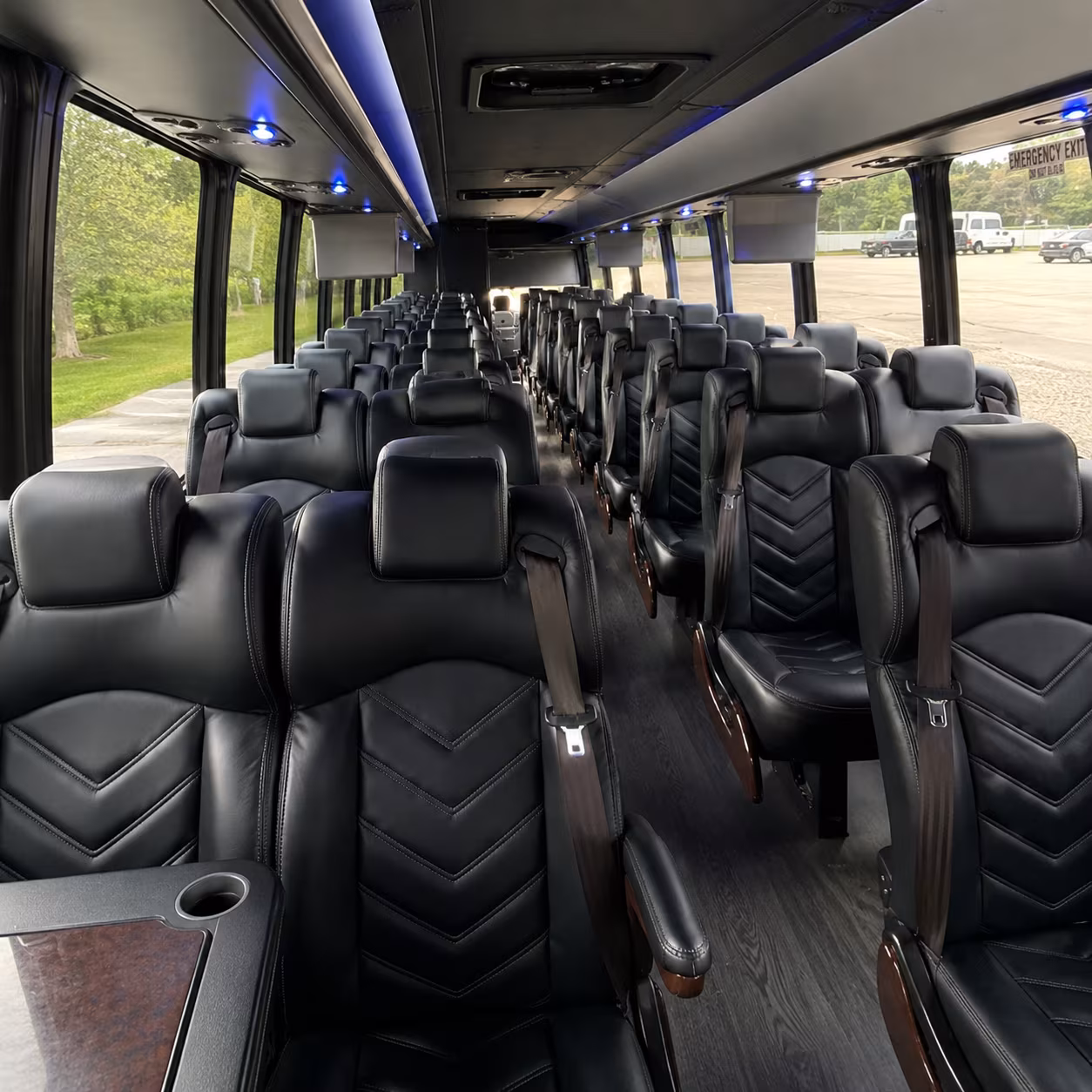 pasco 30 passenger minibus interior