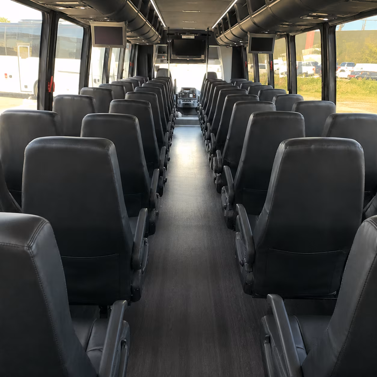 pasco 35 passenger minibus inside