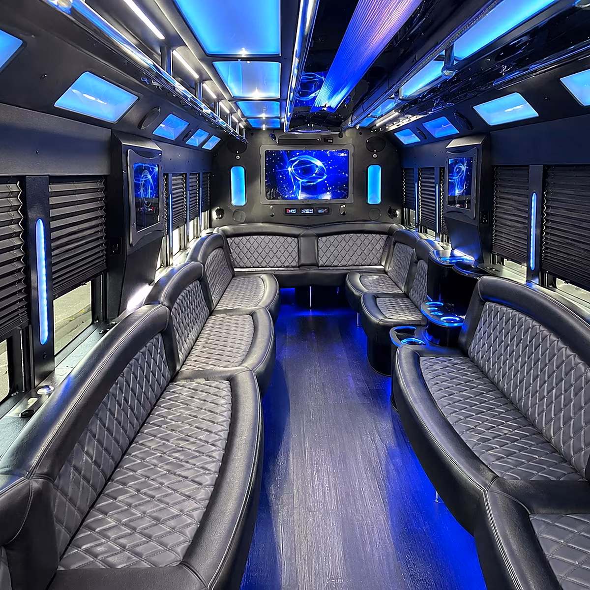 pasco party bus inside