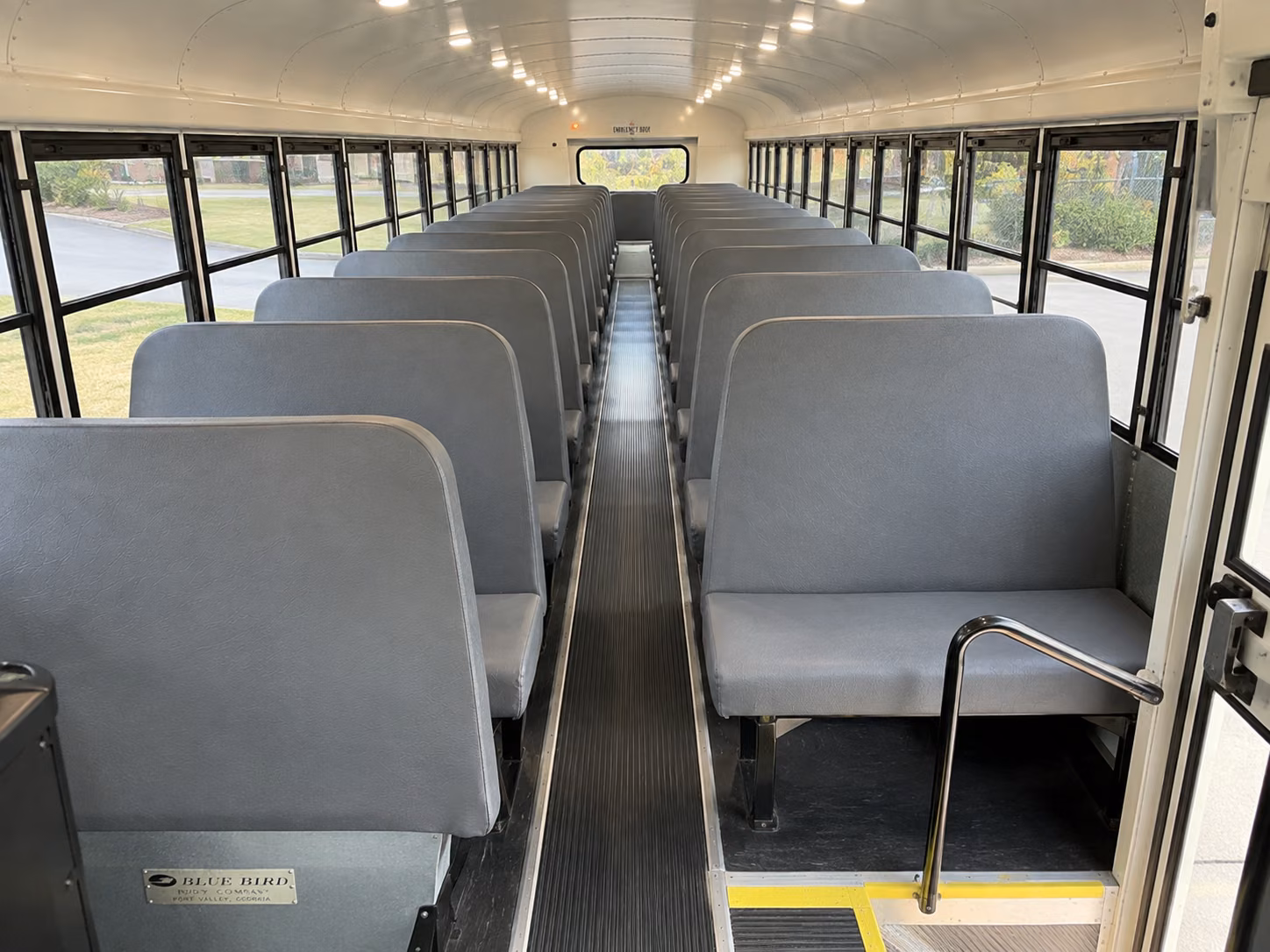pasco school bus inside