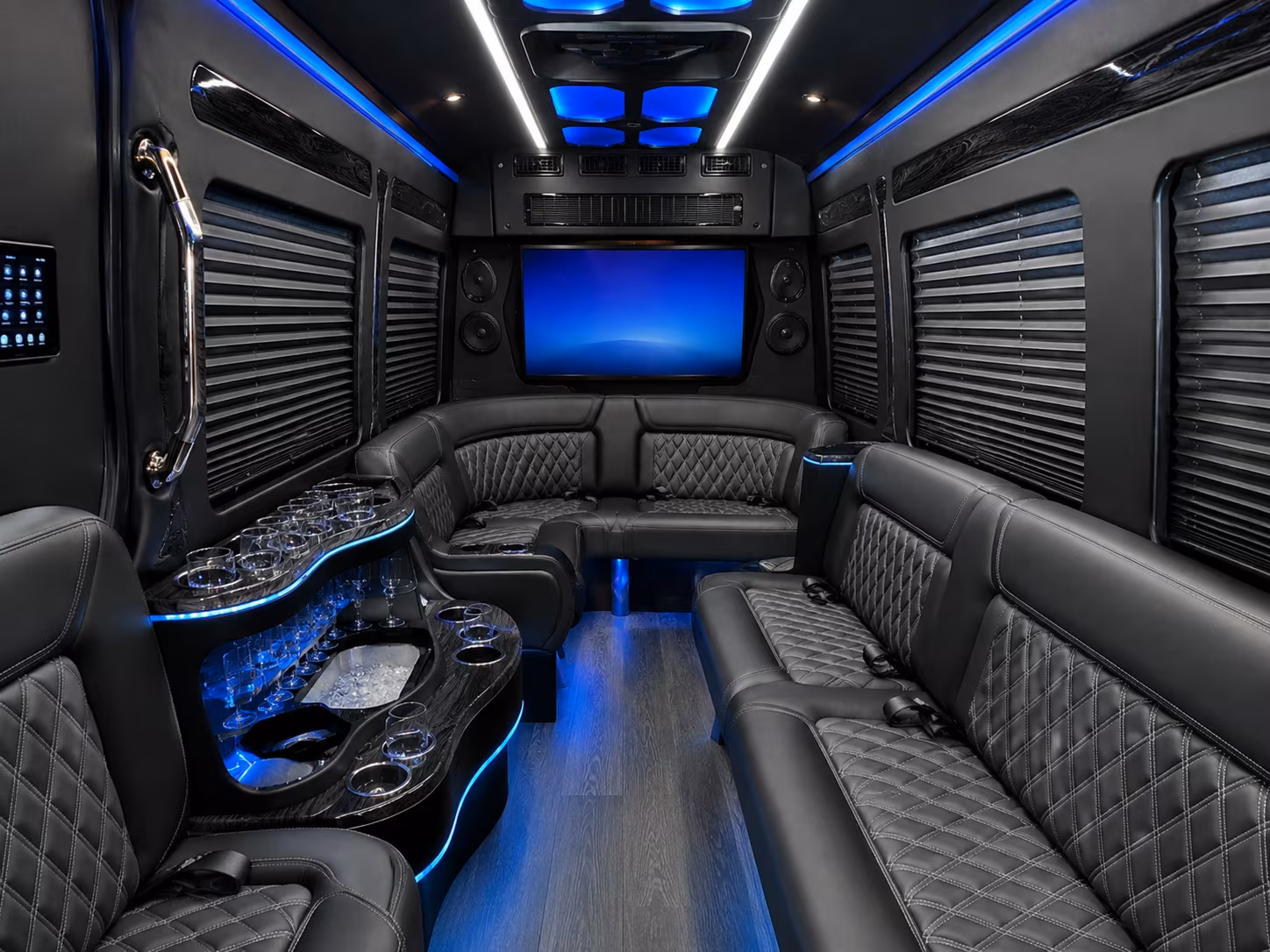 pasco sprinter limousine inside