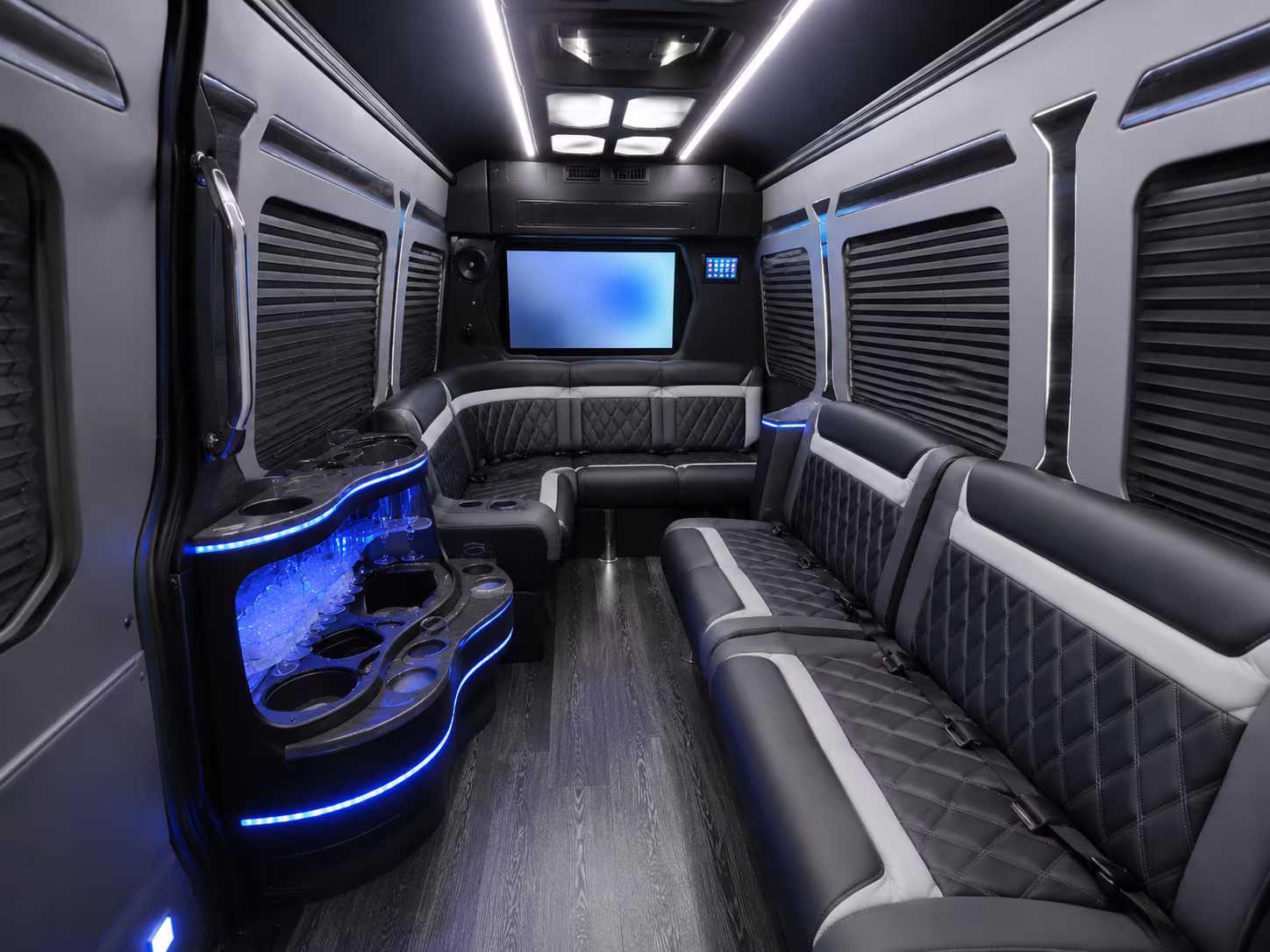 pasco sprinter limousine interior