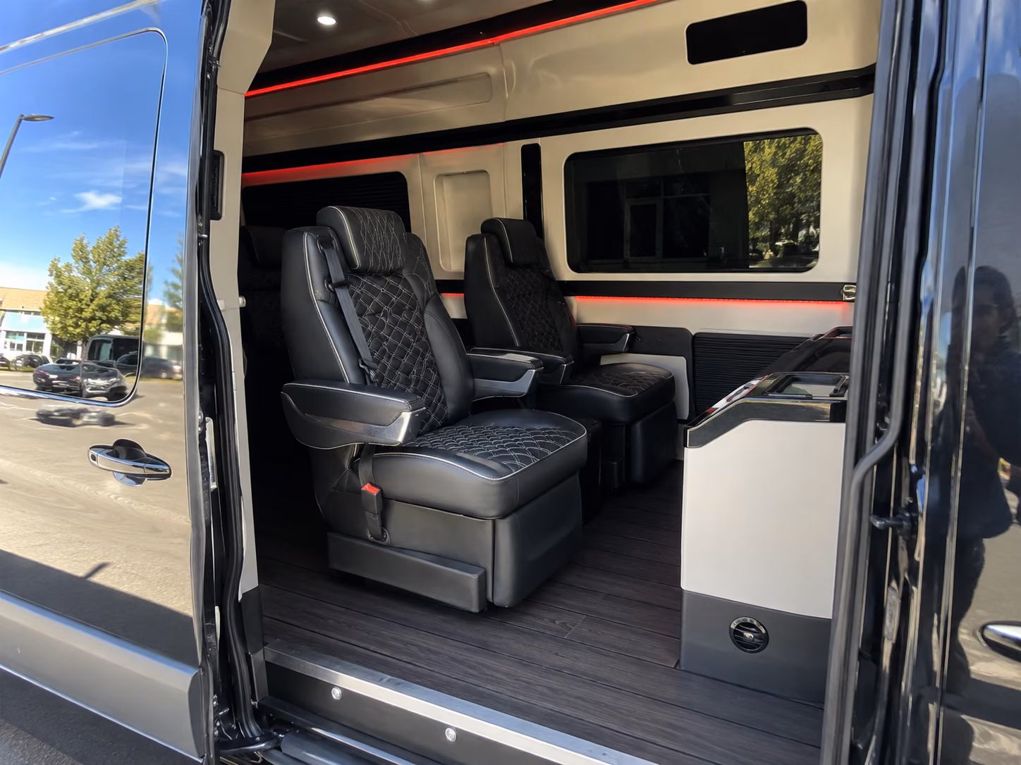 pasco sprinter van with driver interior