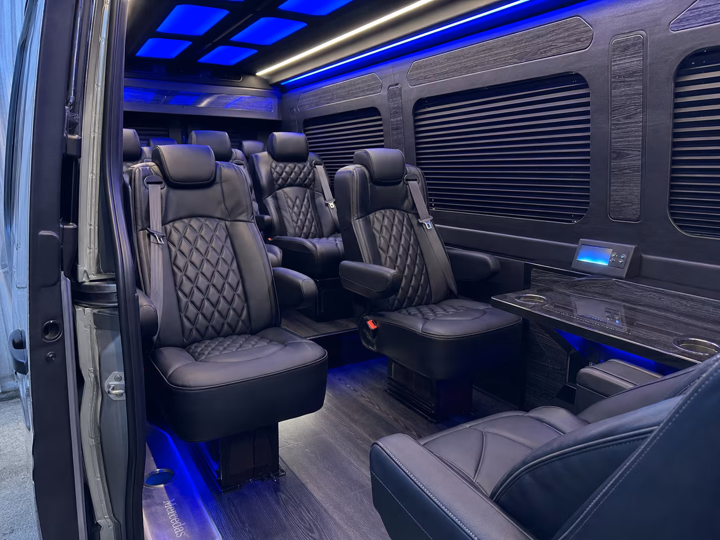 sprinter van transportation for groups and events across pasco